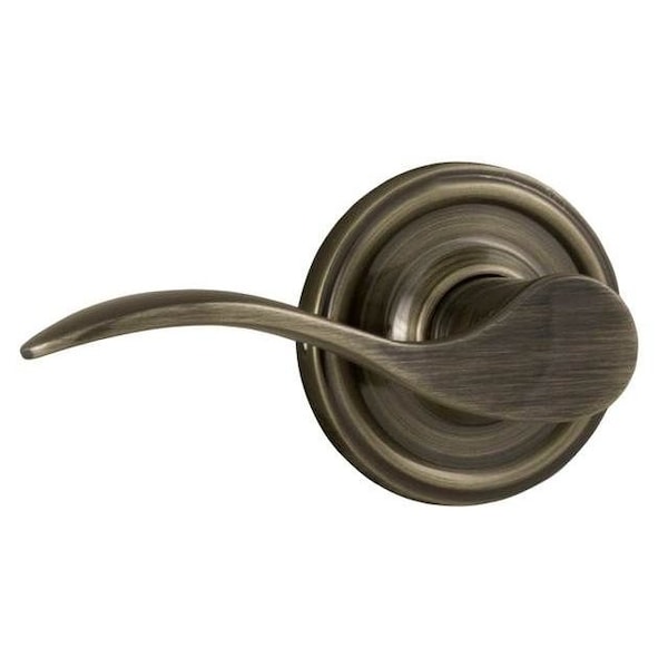 Weslock Left Hand Bordeau Half Dummy Lock Antique Brass L0605UA--0020 - main